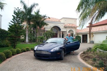 or Oliver's Aston Martin? (Oliver's QTH in Brownsville, Texas)
