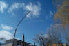 A nasty storm bent the ("CN"-) tower